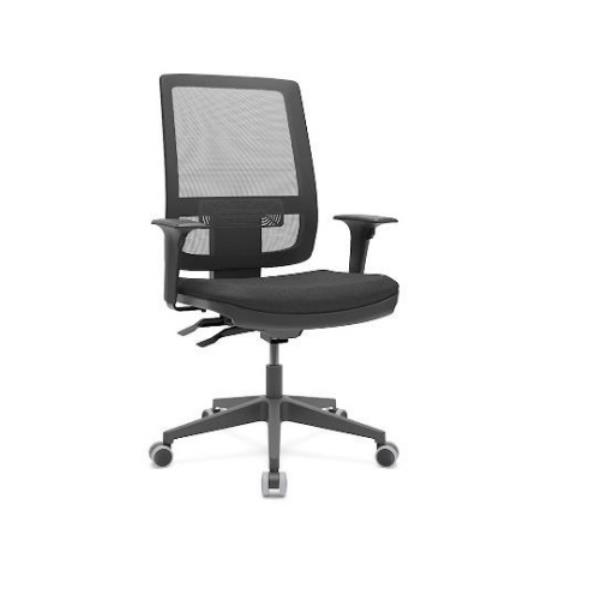 Cadeira Giratória Em Malha Linha AL21 Giro 360 Mesh