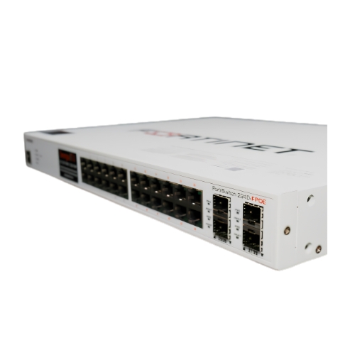 Switch Fortinet FS-224E 24 Portas Gigabit L3 Com 4 Portas SFP