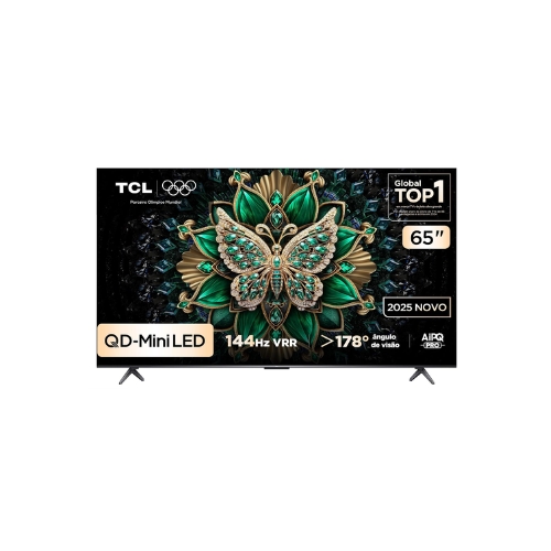 Smart TV TCL 65" 4K QD-Mini LED 144Hz C6K 65C6K