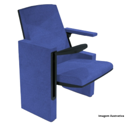 Poltrona Auditório Com Braço PMR UNY35558STD-PR