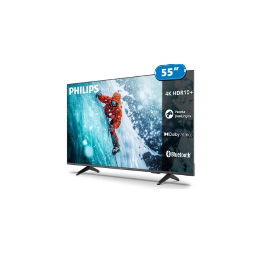 Smart TV 55" 4K UHD LED Philips 55PUG7300/78