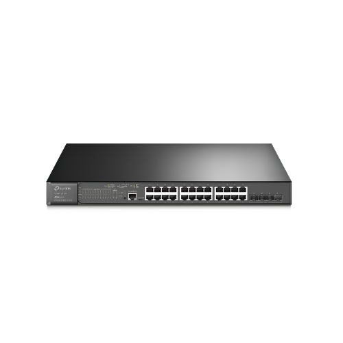 Switch TP-Link TL-SG3428XMP 24 Portas Gigabit PoE+ Com 4 Portas 10G SFP+