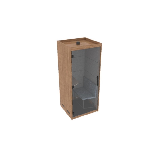 Cabine Acústica Astamobili Collaborative 1 Lugar 950x900x2220mm