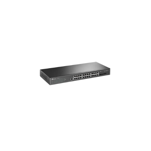Switch De Acesso TP-Link SG3428X 24 Portas Gigabit RJ45 + 4 Portas SFP+ 10G