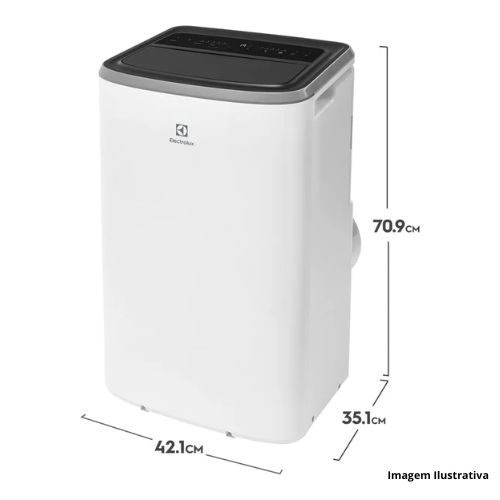 Ar-Condicionado Eletrolux Split Hi Wall Portáti 12.000 Btus SP12F