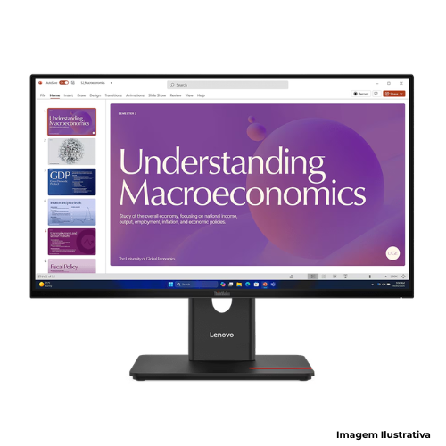 Monitor Lenovo ThinkVision T24D-40 23,8" Full HD