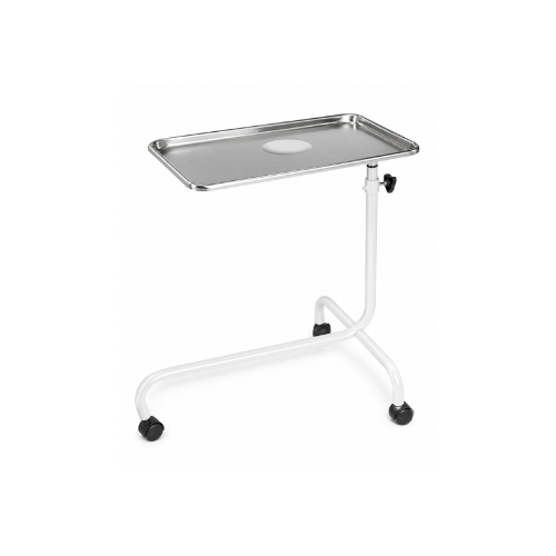 Mesa Auxiliar Mayo GF-Belacci 1052HO Com Bandeja Em Aço Inox