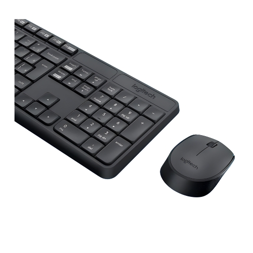 Kit Teclado E Mouse Logitech Wireless MK235