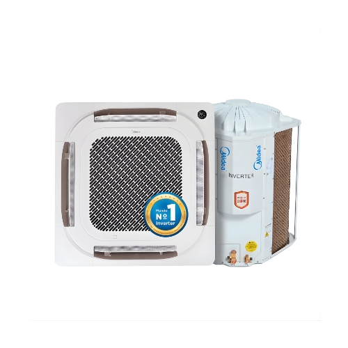 Ar-Condicionado Midea Carrier 40KVQE36M5 Cassete Inverter 36.000 BTUs Ciclo Frio