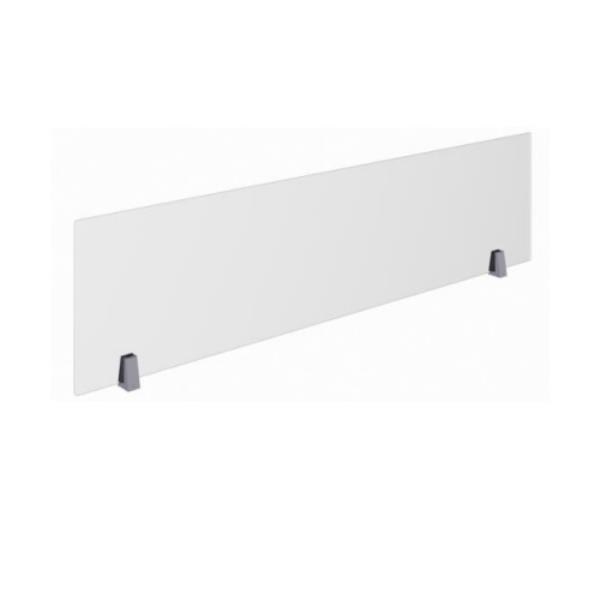 Biombo De Vidro Para Mesas 1,25 Metros Linha Acessórios