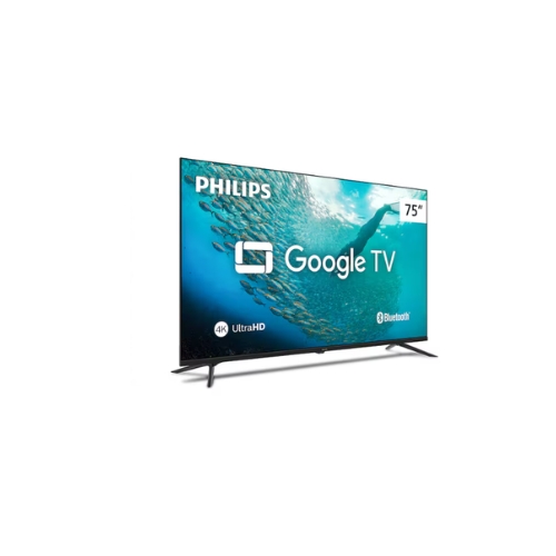 Smart Tv Philips 75” 4K UHD LED Wi-Fi Google Tv 75PUG7019/78