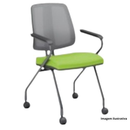 Cadeira Cavaletti Executiva Multifuncional Flip 43106 SI