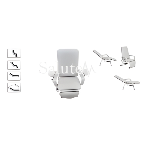 Poltrona Articulada Com Braçadeira Salutem S8276A