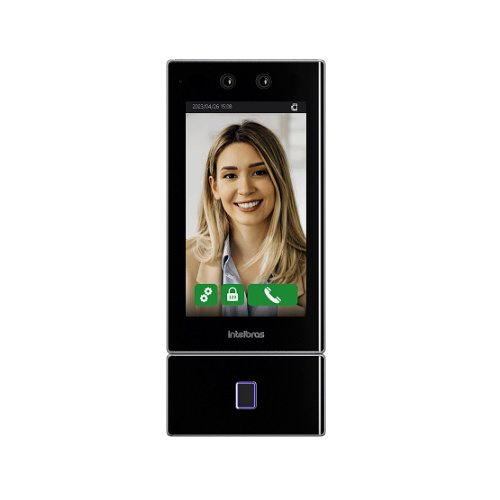 Controlador De Acesso Intelbras SS 5542 MF W Com Biometria Facial