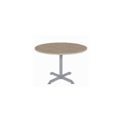 Mesa De Reunião Circular Astamobili Metalic 1200x740mm