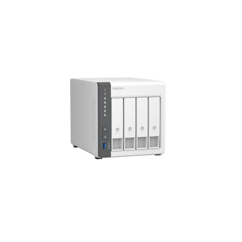 Storage NAS QNAP TS-433-4G 4 Baias 4GB RAM Sem Discos