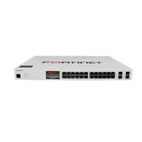 Switch Fortinet FS-224E 24 Portas Gigabit L3 Com 4 Portas SFP