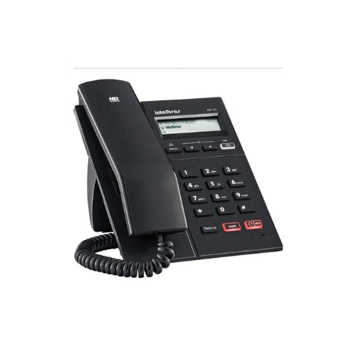 Telefone IP VoIP com Display Gráfico, PoE e 2 Portas Ethernet Intelbras TIP 125i