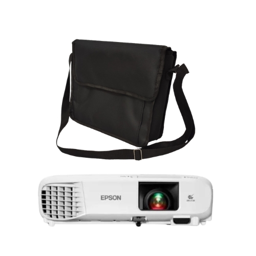 Projetor 3600 Lumens Epson Com Bolsa E Cabo VGA