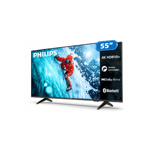 Smart TV Philips 55PUG7300/78 55” LED 4K UHD Bivolt