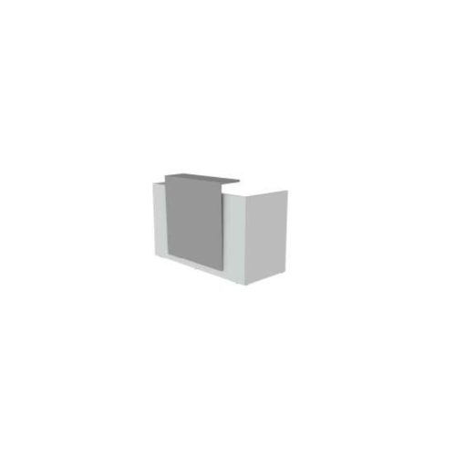 Balcão Recepção Retangular Fortline Module MDLBR120 1200x700x1100mm