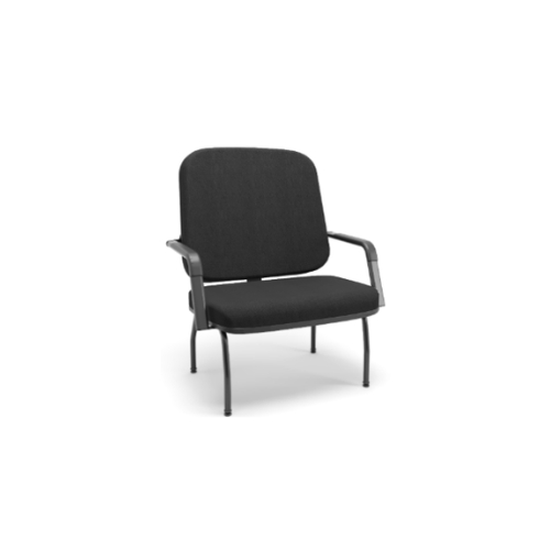 Cadeira Fixa Plaxmetal Operativa Plus Size 4 Pés Até 250kg