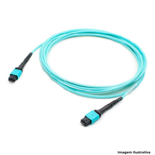 Cabo Óptico Skylane C-MPOMPO-20M5OM4-PL — 20m MPO Fêmea Para MPO Fêmea 12-Strand