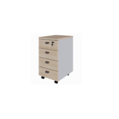 Gaveteiro Volante Astamobili Manager Portico 4 Gavetas 350x465x660mm