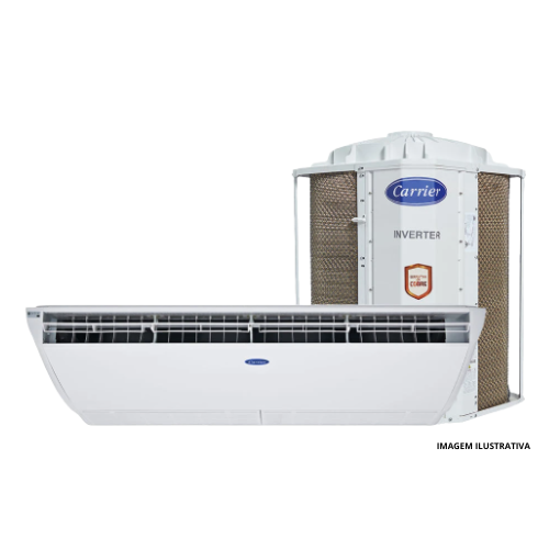 Ar-Condicionado Split Piso Teto Midea Carrier 42ZQVE36C5/38CCVE36515MC 36.000 BTUs Frio Inverter Wi-Fi 220V