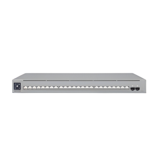 Switch De Acesso Ubiquiti UniFi Pro Max 24 Portas PoE+ 10Gbps Rack 1U