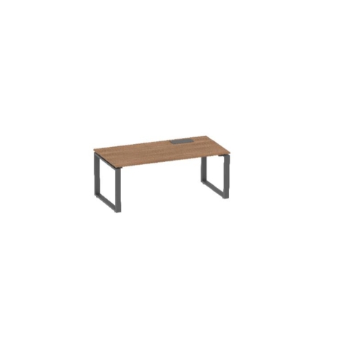 Mesa Retangular Astamobili Manager Portico Com Caixa De Tomadas 1400x800x740mm