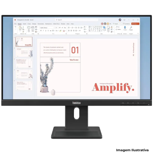 Monitor Lenovo ThinkVision E24-40: Tela 23,8"